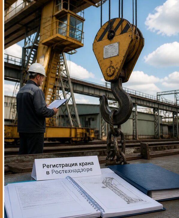 Регистрация крана в Ростехнадзоре в Полевской от 15398 р. | Авеста ОТиПБ